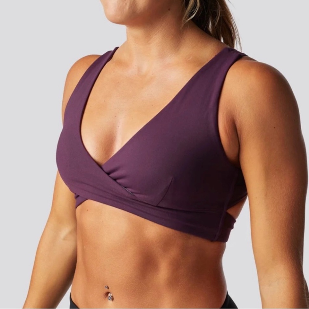 Born Primitive Lux Crossover Sports Bra in Brown, L